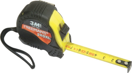 Tape Freeman Measuringrubber Case 8X25Mm Sh08