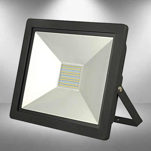 Led Floodlight 100W - Black