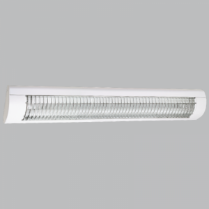 Brightstar FTL023 White Slim Line LED Flush Mount Fitting for T8 Tubes
