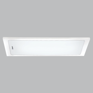 Brightstar FTL150 White 24W LED Linear Flush Mount Metal and Polycarbonate Fitting