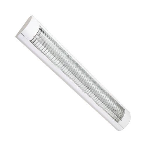 Flush Mount Slimline Fluorescent Fitting 2 X 36W 4Ft