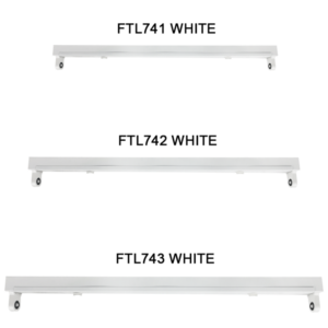 Brightstar FTL741, FTL742, FTL743 White T5 LED Open Channel Fitting Series