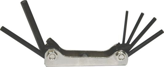 Allenkey Fuhr Set 1/8-5/16 Knife 6Pc