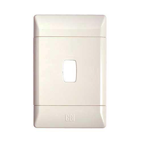 Cbi Pvc Grid Plate 1 Lever