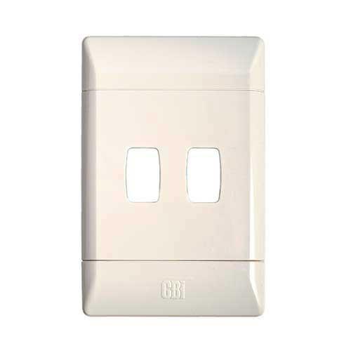 Cbi Pvc Grid Plate 2 Lever