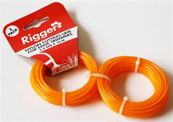 Linetrimmer Nylon Line Twinpack 2X2Mm X10Mt