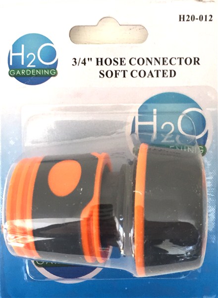 Garden Hose Connector 3/4" H20012 Softgrip