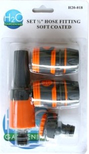 Garden Hose Starter Set 4Pce Softgrip H20018