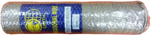 Wire Netting Galv Hex 600Mmx25Mmx50Mtx0.83#