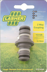 Hose Coupling 2 Way Lasher Fg73038