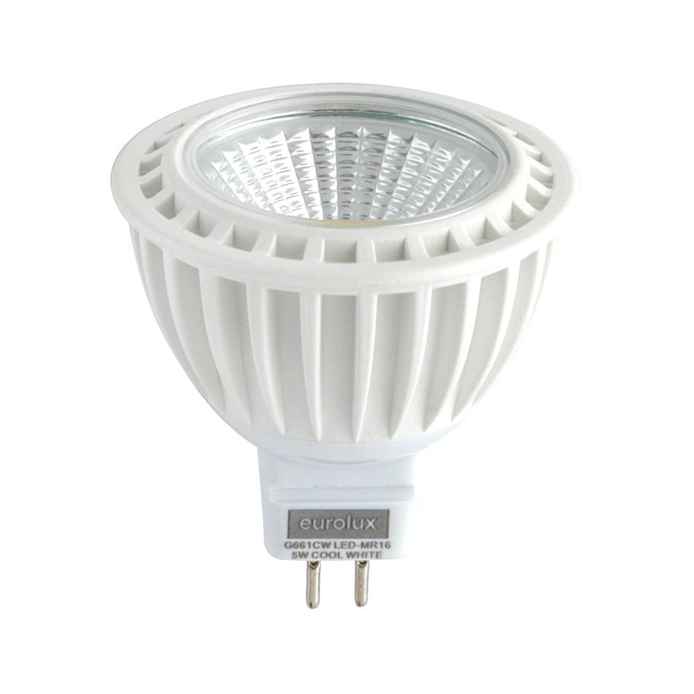 Led 12V Reflector Bulb Gu5.3 5W 375Lm Cool White
