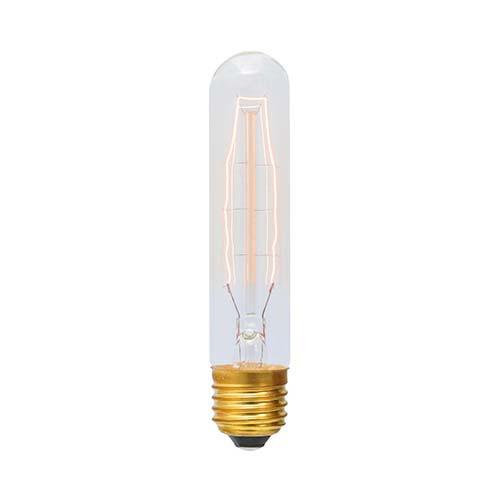 Carbon Filament Tubular Hairpin Bulb E27 40W Warm White