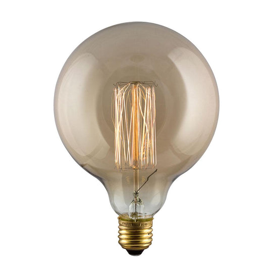 Amber Carbon Filament Maxi Globe E27 60W Warm White