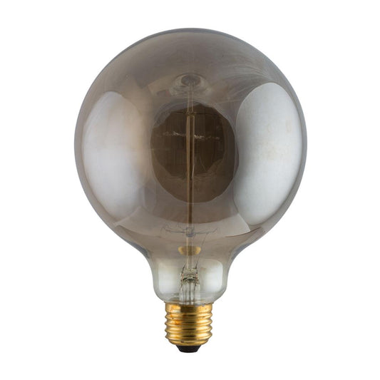 Smokey Carbon Filament Maxi Globe E27 60W Warm White