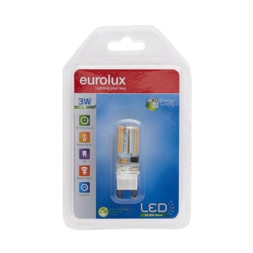 Led 230V Bi-Pin Bulb G9 3W 170Lm Warm White