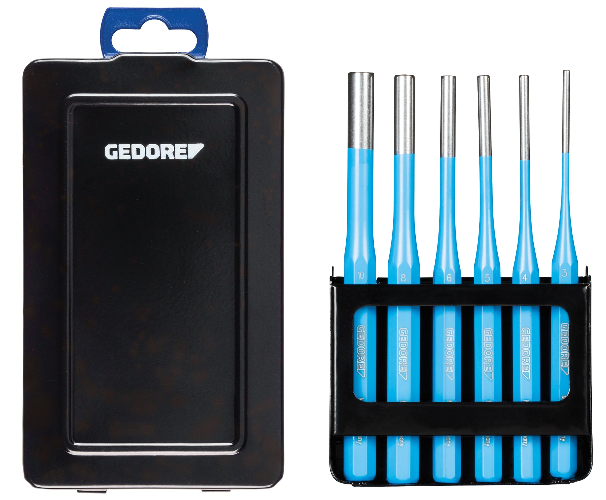 Punch Gedore Pin Set 6Pc 3160