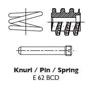 Shifter Gedore Knurl Pin Spring 150Mm