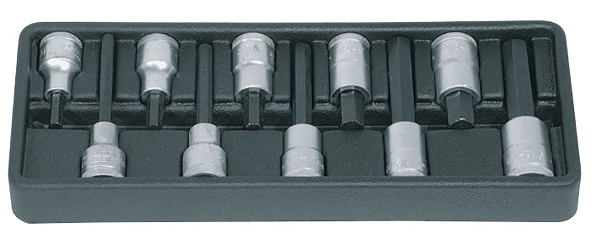 Socket Gedore Set Allen Key 1/2 In19Pa-10
