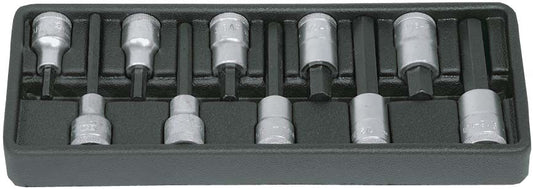 Socket Gedore Set Allen Key 1/2 In19Pa-5D