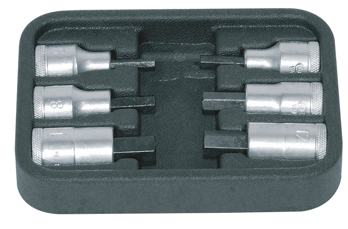 Socket Gedore Set Allen Key 1/2 In19Pa-6