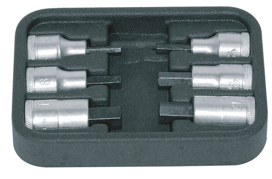 Socket Gedore Set Allen Key 1/2 In19Pa-6