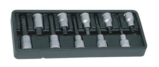 Socket Gedore Spline Set 1/2 Inx19Pm 5D