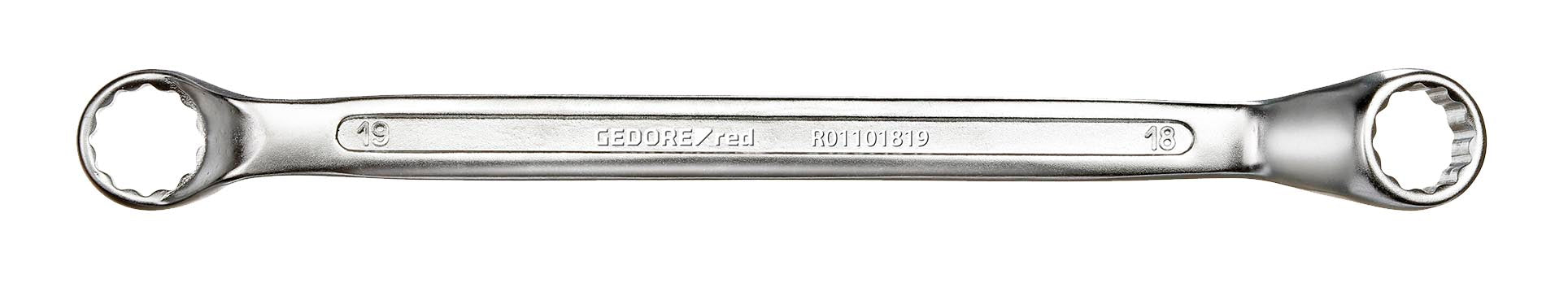 Spanner Dbl Ring End Gedore Red 18X19Mm