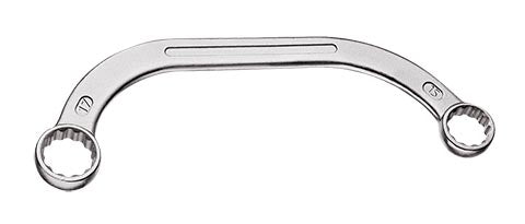 Spanner 1/2Moon Ring Ged Red 13X15Mm