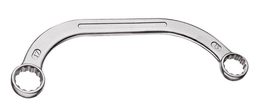 Spanner 1/2Moon Ring Ged Red 14X16Mm