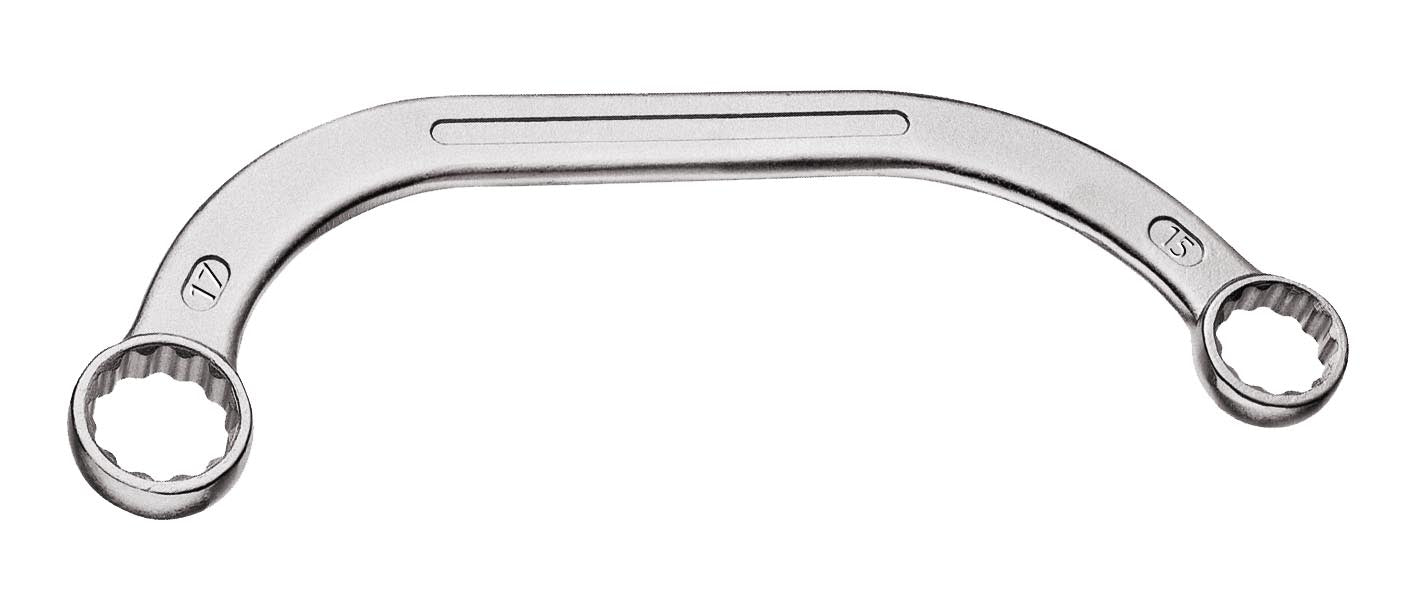 Spanner 1/2Moon Ring Ged Red 151X7Mm