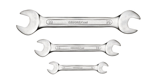 Open Ended Gedore Red Span Set 6-32Mm 12Pce