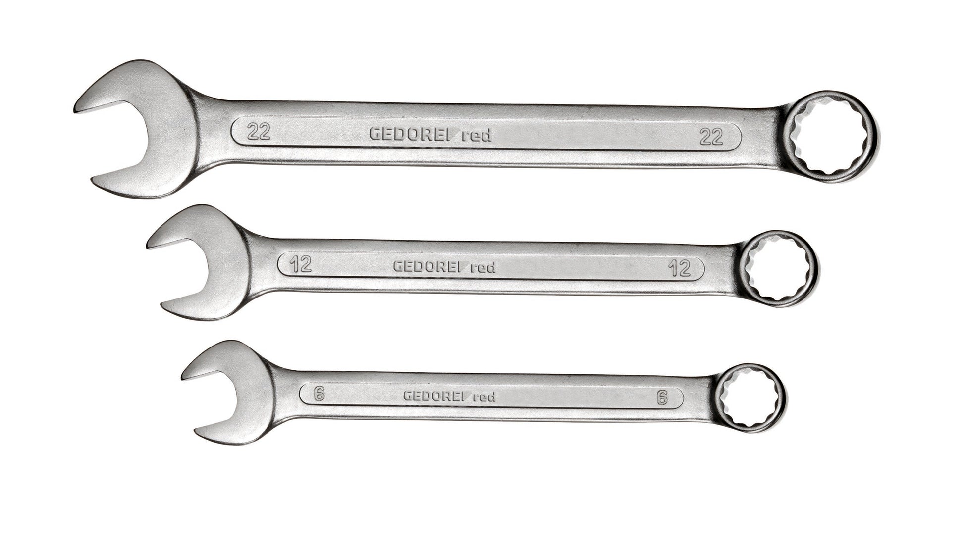 Combin Gedore Red Spanner Set 8-22Mm 10 Pce
