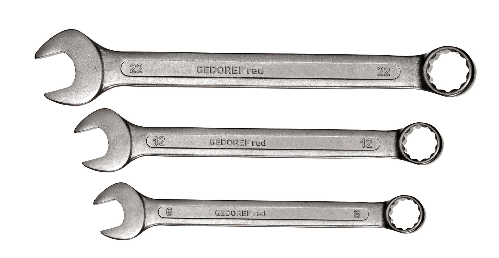 Combin Gedore Red Spanner Set 6-22Mm 17Pce