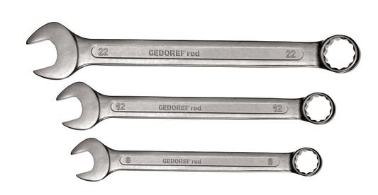 Combin Gedore Red Spanner Set 6-22Mm 17Pce