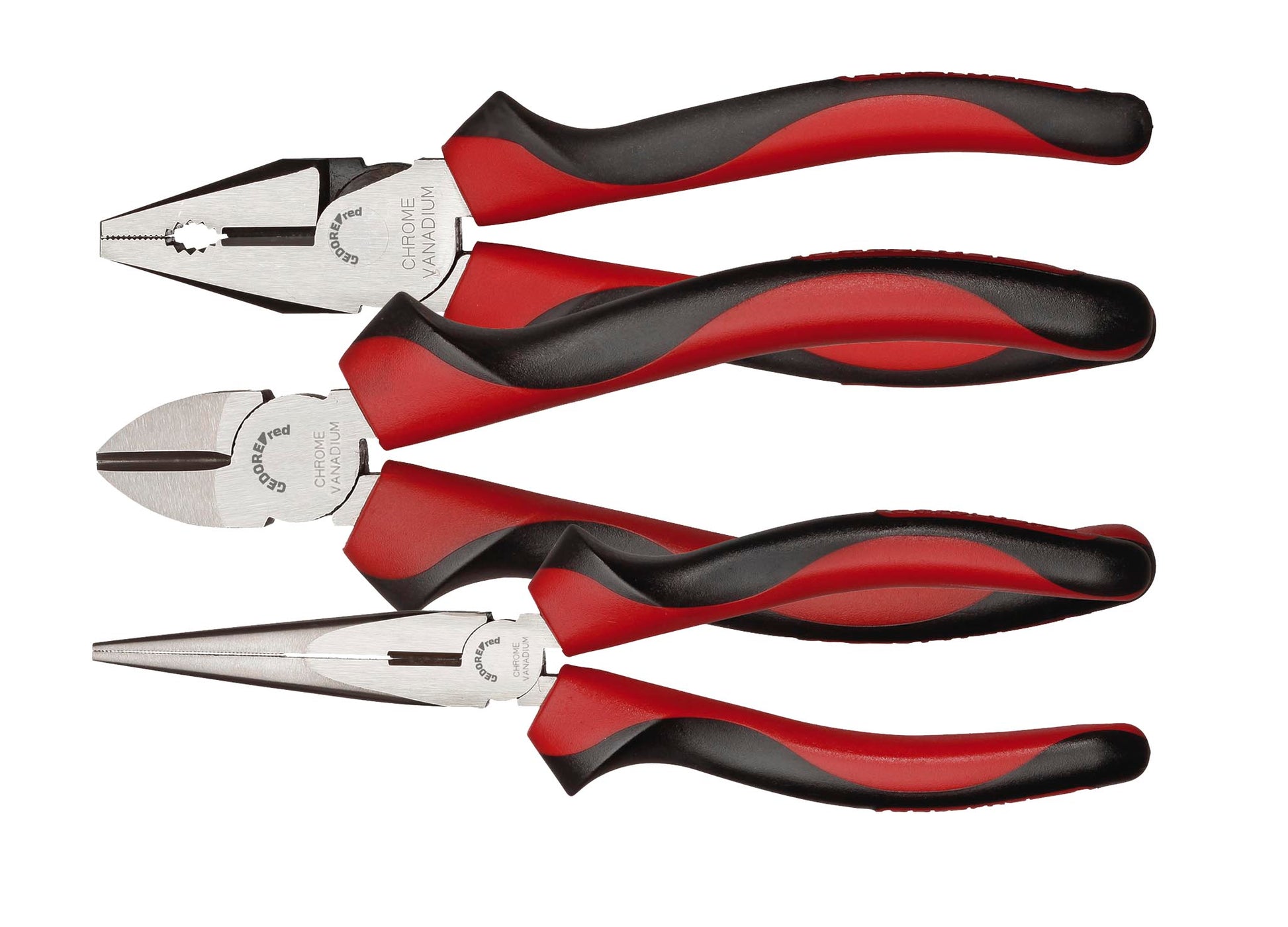 Plier Gedore Red Set 2C-Handle 3 Pce