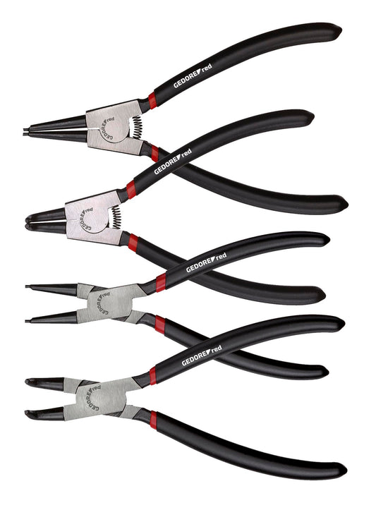 Plier Gedore Red Circlip Strgt+Ofsetset4Pce