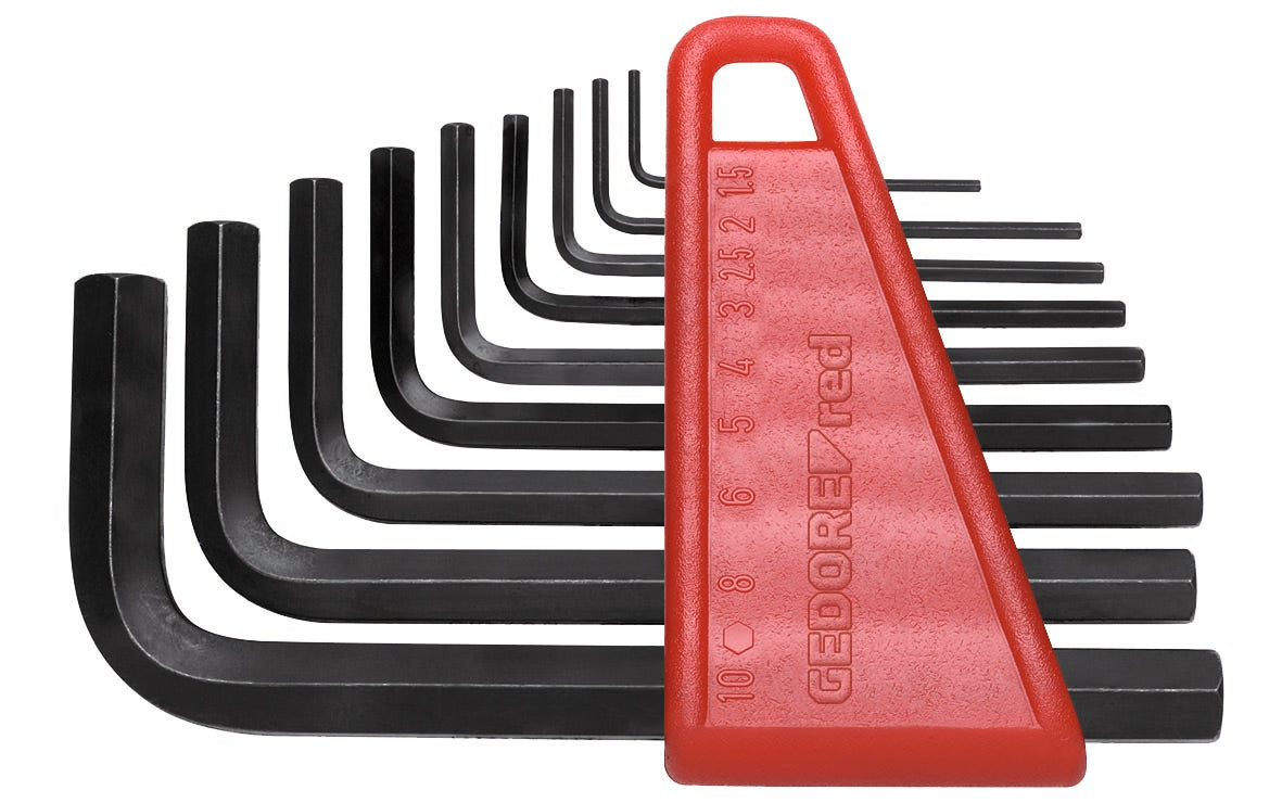 S/Driver Gedore Red Off Sethex 1.5-10Mm9Pce