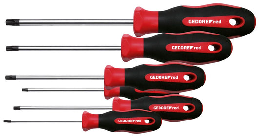S/Driver Gedore Red Set T10-40 6Pce2Chandle