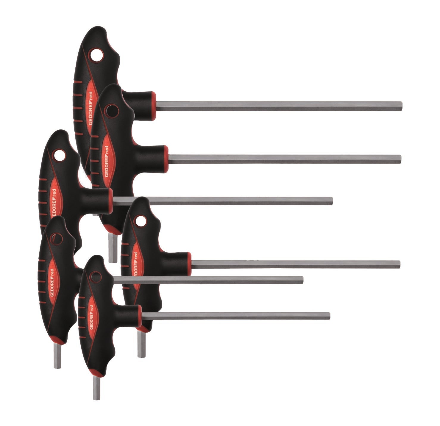 S/Driver Gedore Red Set 2Ct Hex 2.5-8Mm