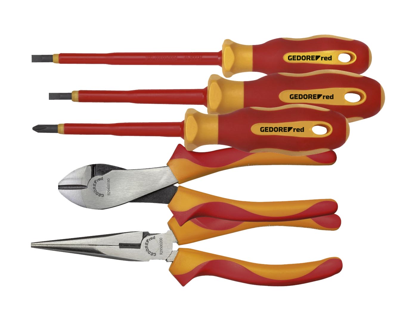 Toolset Gedore Red Vde 2X Plier Ph+Sl 5Pce
