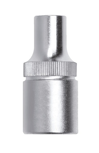 Socket Ged Red 1/4``Tx E8 L25Mm