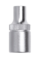 Socket Ged Red 1/4``Tx E8 L25Mm