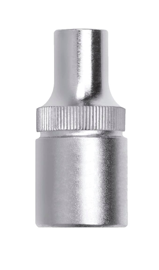 Socket Ged Red 1/4``Tx E10 L25Mm