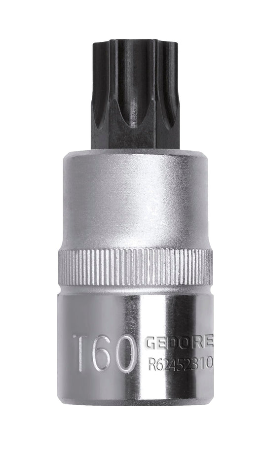 Socket Ged Red Driverbit1/2``Txt45L.55Mm