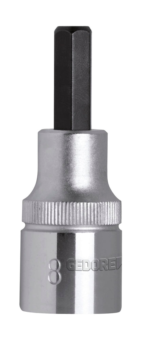 Socket Ged Red S/Driver Bit1/2``6Mml.55Mm