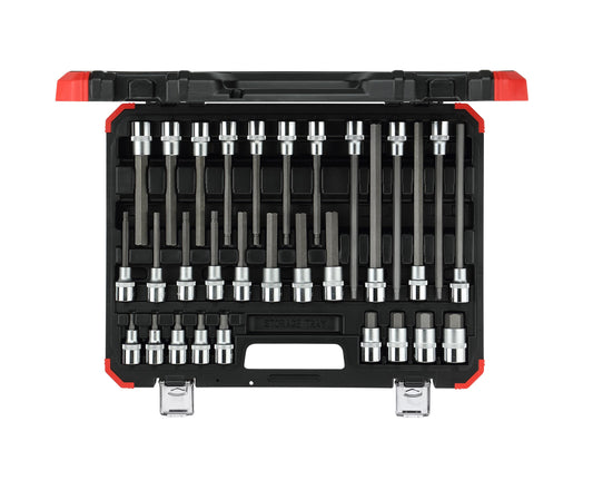 S/Driver Gedore Red Bit Socket 1/2"Hex30Pce