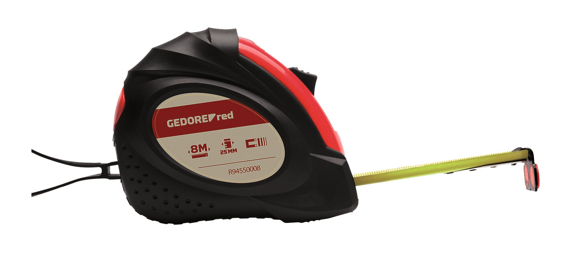 Tape Measure Gedore Red L.8M Tape Width25Mm