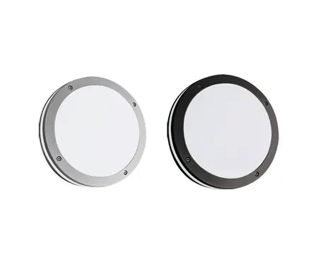 E27 Round Aluminium Bulkhead