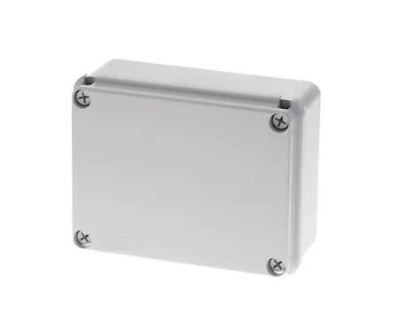 Enclosure with grey lid