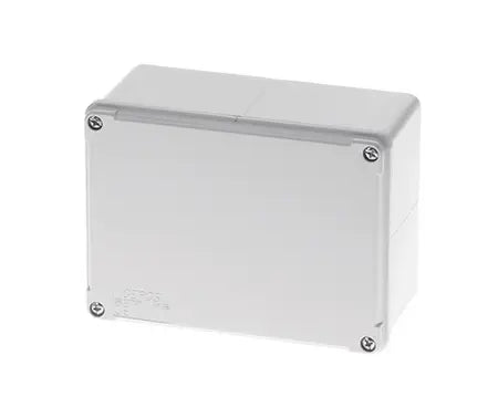 Enclosure with grey lid